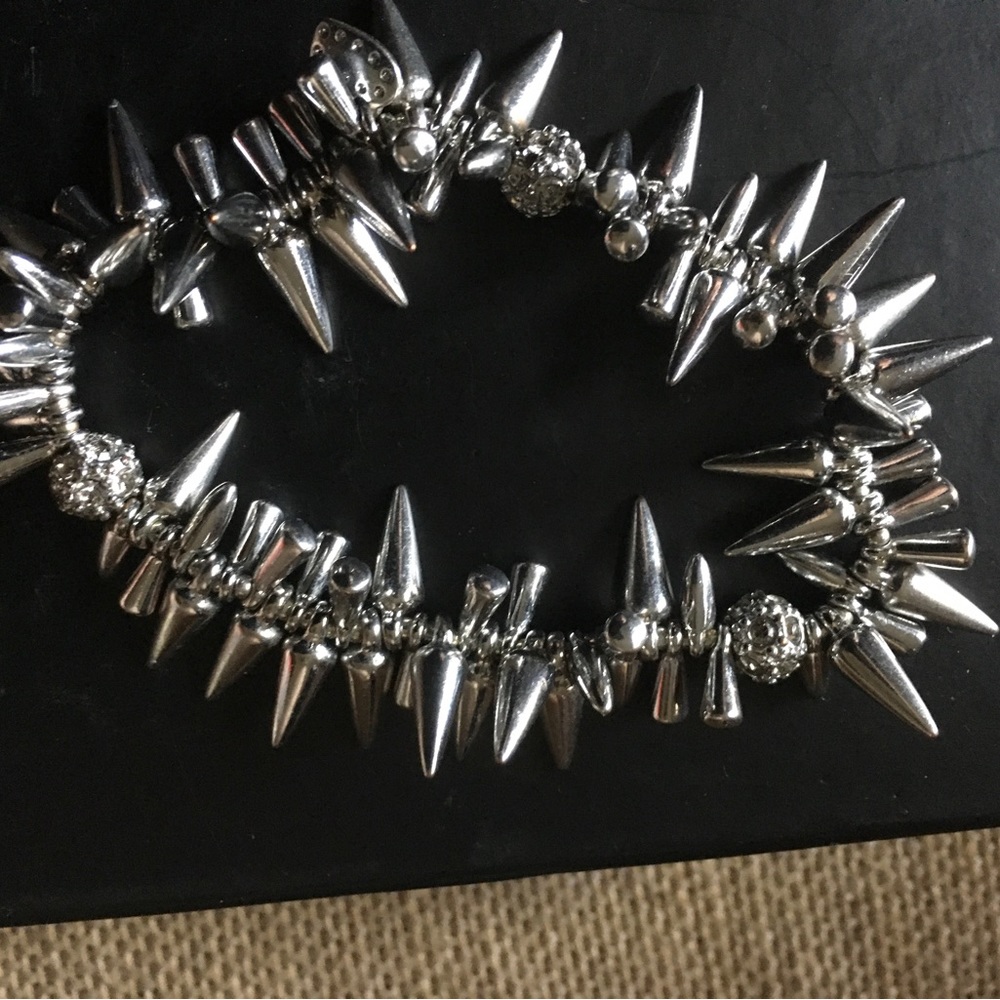 COPY - Stella and Dot Silver renegade bracelet